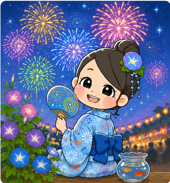 季節を感じる一日。