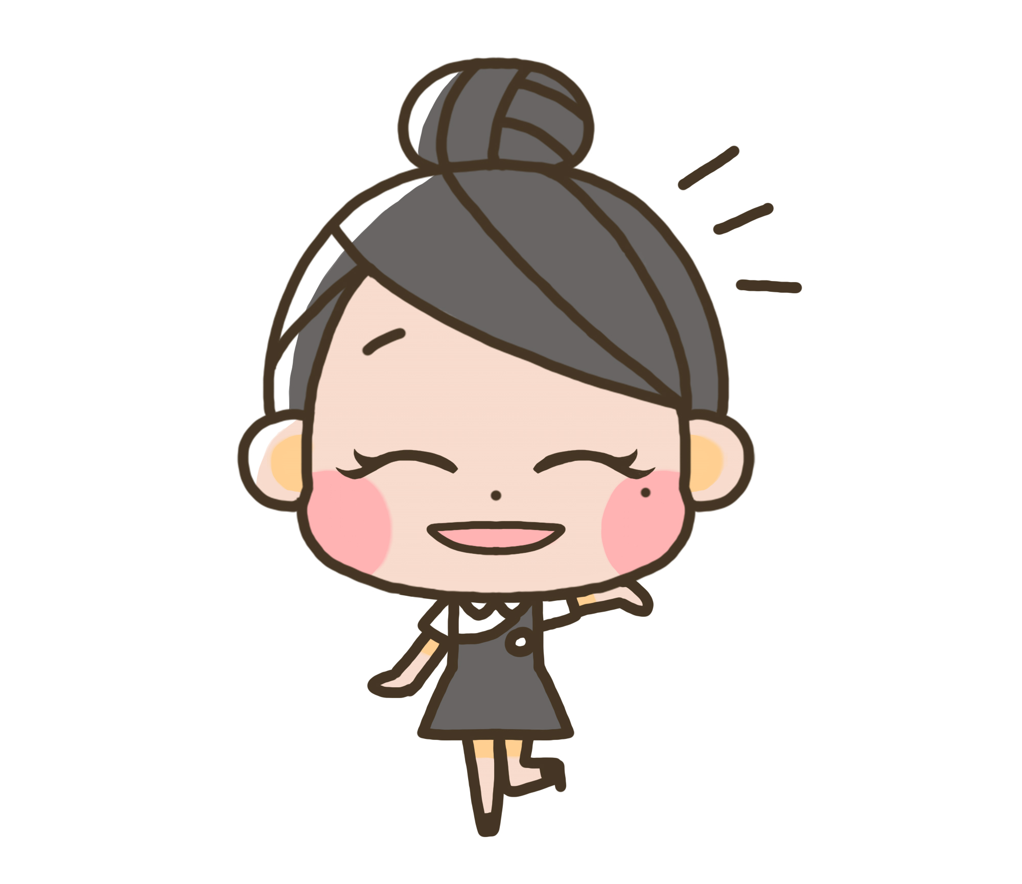 こんにちはのミミィちゃん