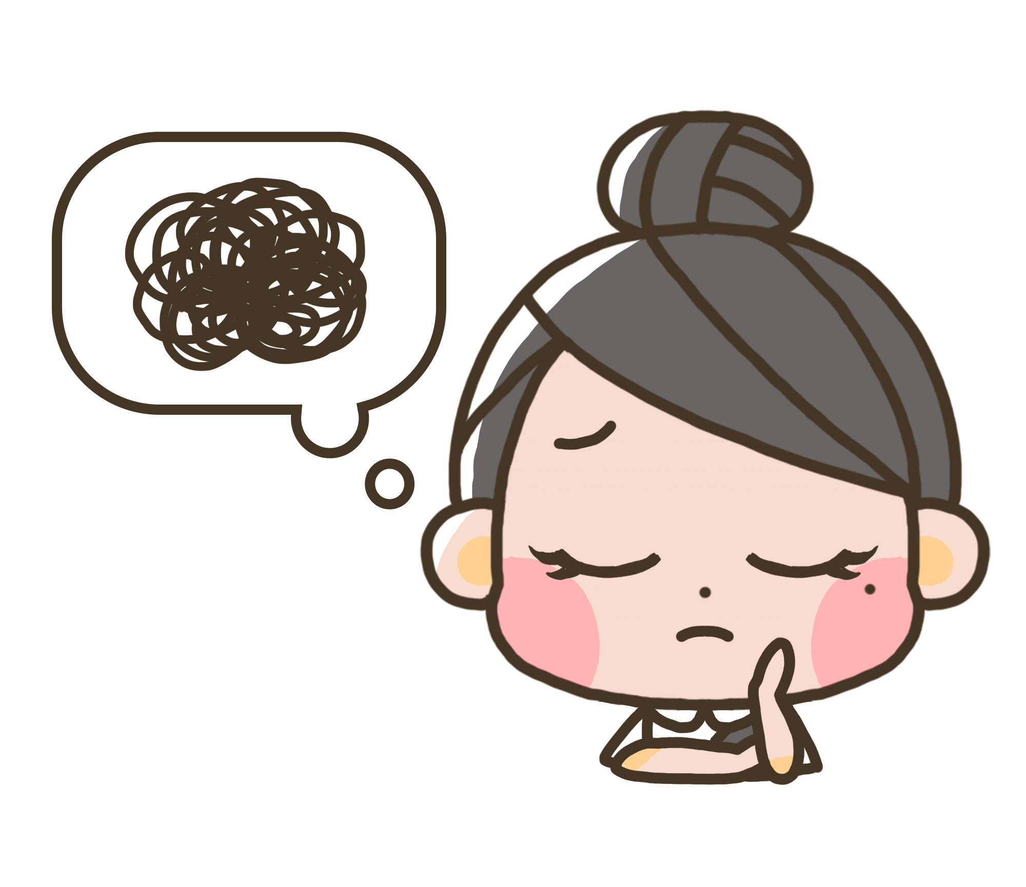 もやもやするミミィちゃん