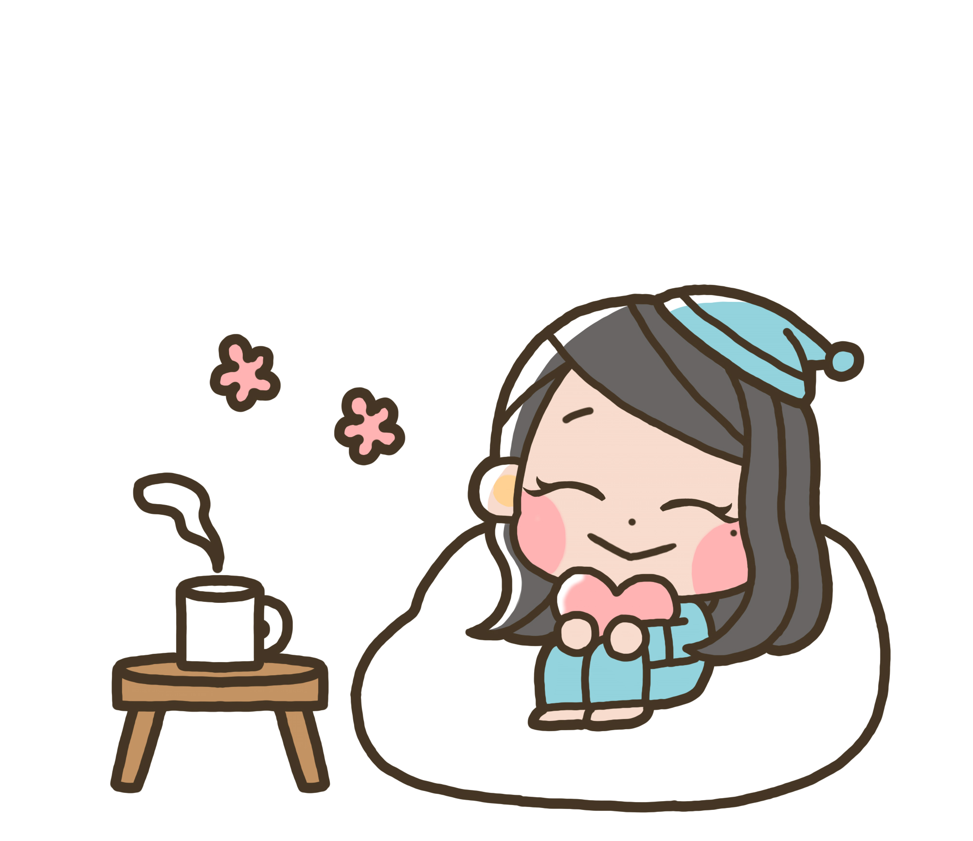 くつろぐミミィちゃん