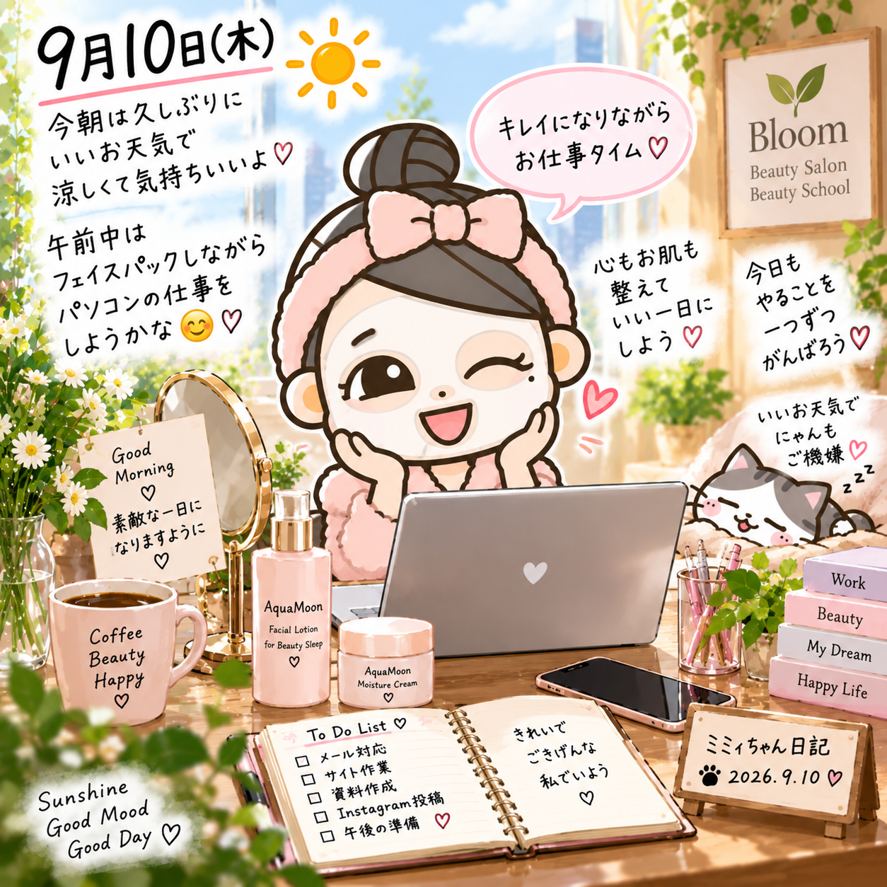 久しぶりのいいお天気☀️