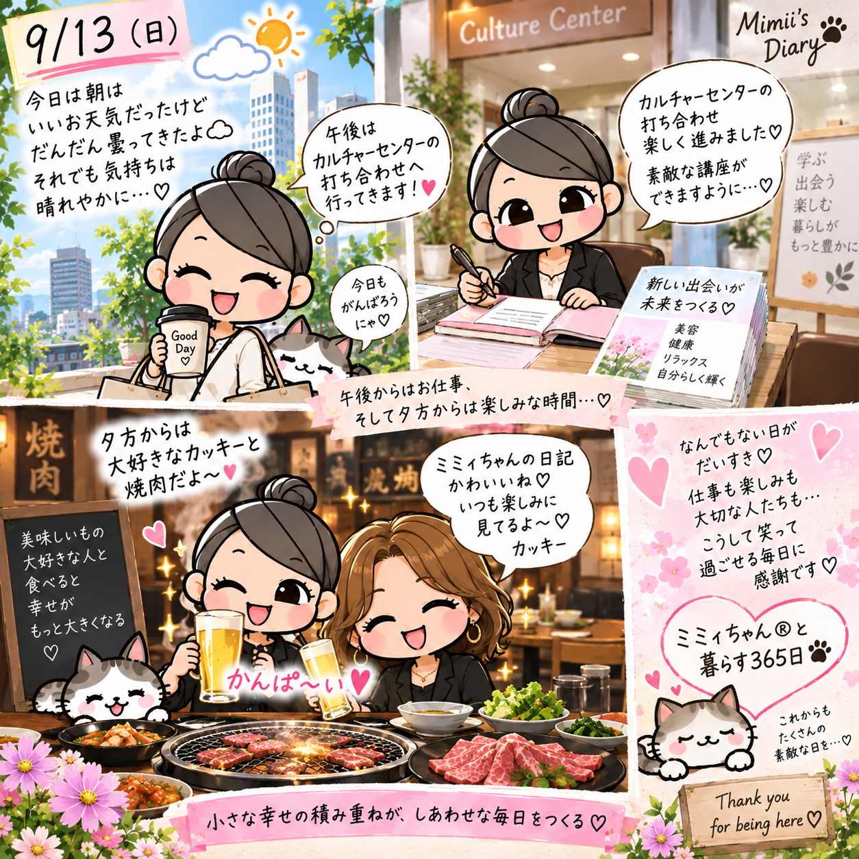 がんばった後のご褒美🩵